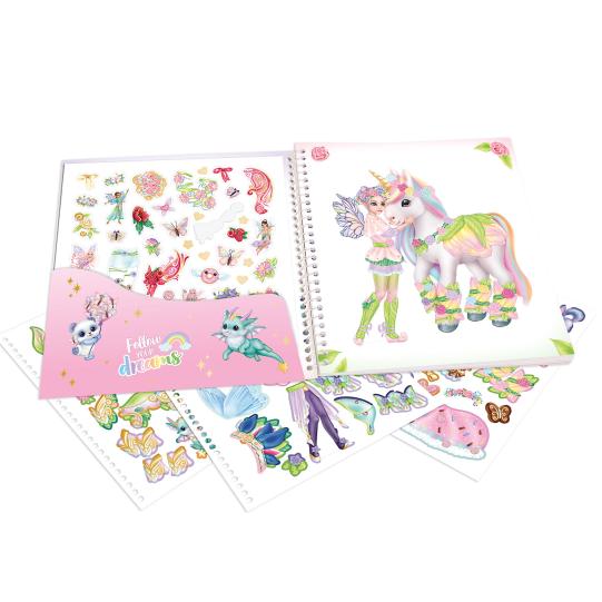 Cuaderno con calcomanías Ylvi Dress me up - Martina Baby & Kids
