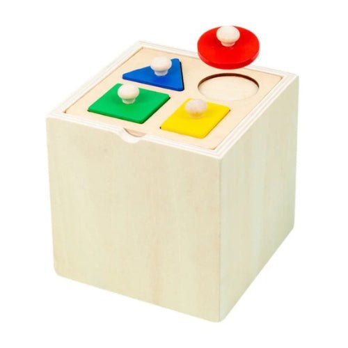 Cubo De Actividades Montessori De Madera 5 En 1 - Martina Baby & Kids