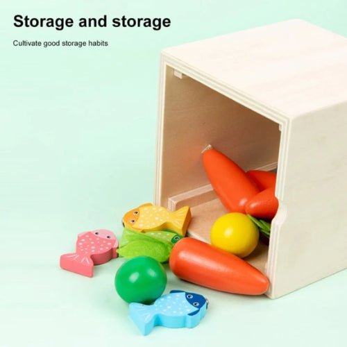 Cubo De Actividades Montessori De Madera 5 En 1 - Martina Baby & Kids