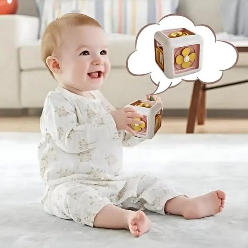 Cubo Didáctico Sensorial Para Bebés Juego Educativo - Martina Baby & Kids