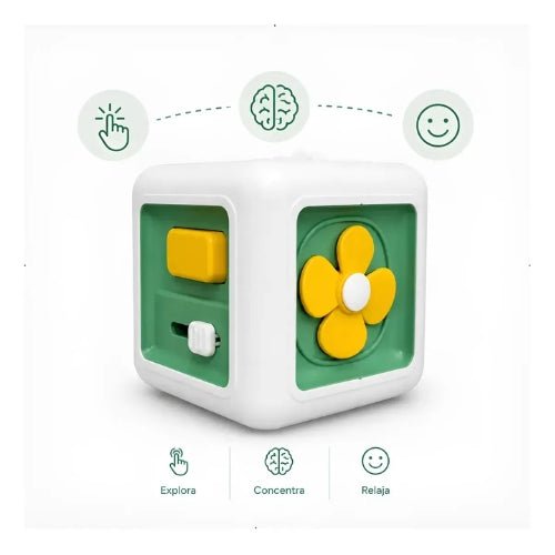 Cubo Didáctico Sensorial Para Bebés Juego Educativo - Martina Baby & Kids