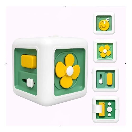 Cubo Didáctico Sensorial Para Bebés Juego Educativo - Martina Baby & Kids