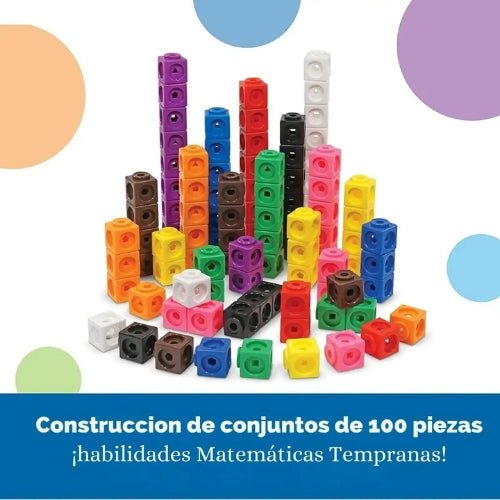 Cubos Multiencaje Unifix Matemática Educativo Number Block - Martina Baby & Kids