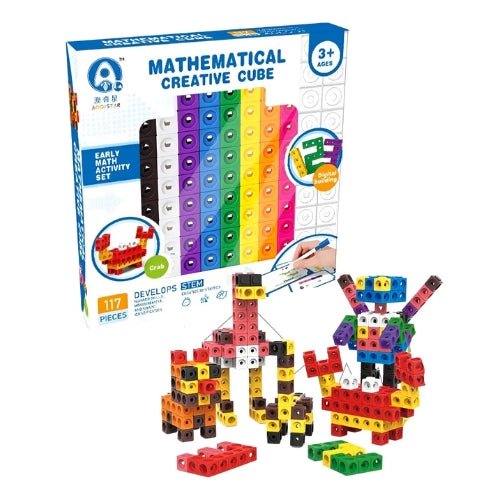Cubos Multiencaje Unifix Matemática Educativo Number Block - Martina Baby & Kids
