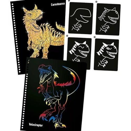 Dino World Magic-Scratch Book - Martina Baby & Kids