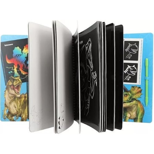 Dino World Magic-Scratch Book - Martina Baby & Kids