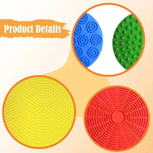 Discos Sensoriales Antideslizantes 17cm Set 4 Unidades - Martina Baby & Kids