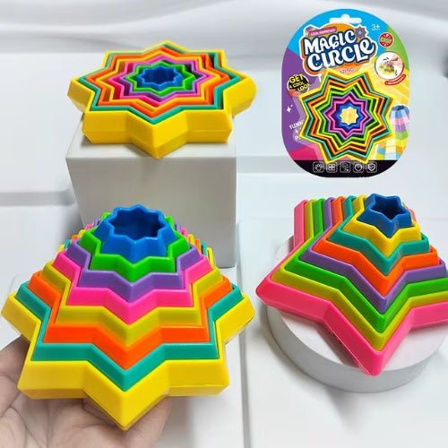 Estrella 3D Mágica Antiestrés Sensorial - Martina Baby & Kids