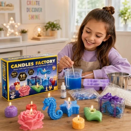 Experimento de Velas Ciencia Infantil - Martina Baby & Kids