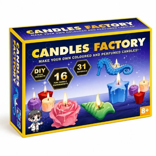 Experimento de Velas Ciencia Infantil - Martina Baby & Kids