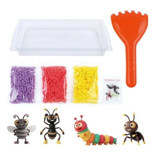 Juego Arena Magica Kit Magic Worm Arena Sensorial - Martina Baby & Kids