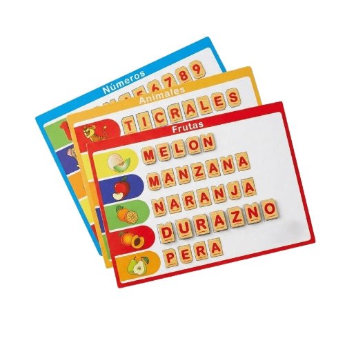Juego Armo Palabras Juego Educativo - Martina Baby & Kids