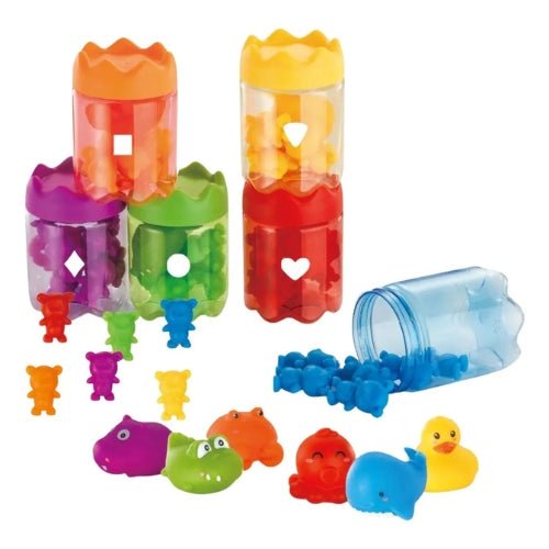 Juego Clasificación Colores Conteo Y Animales Montessori - Martina Baby & Kids