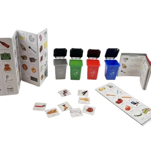 Juego Clasificación De Basura Reciclaje Didáctico - Martina Baby & Kids