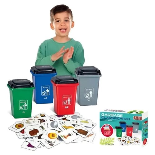 Juego Clasificación De Basura Reciclaje Didáctico - Martina Baby & Kids