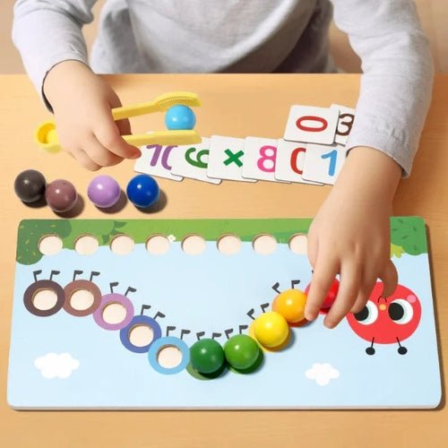 Juego de Aprendizaje La Oruga Aprende Matemáticas Para Niños - Martina Baby & Kids