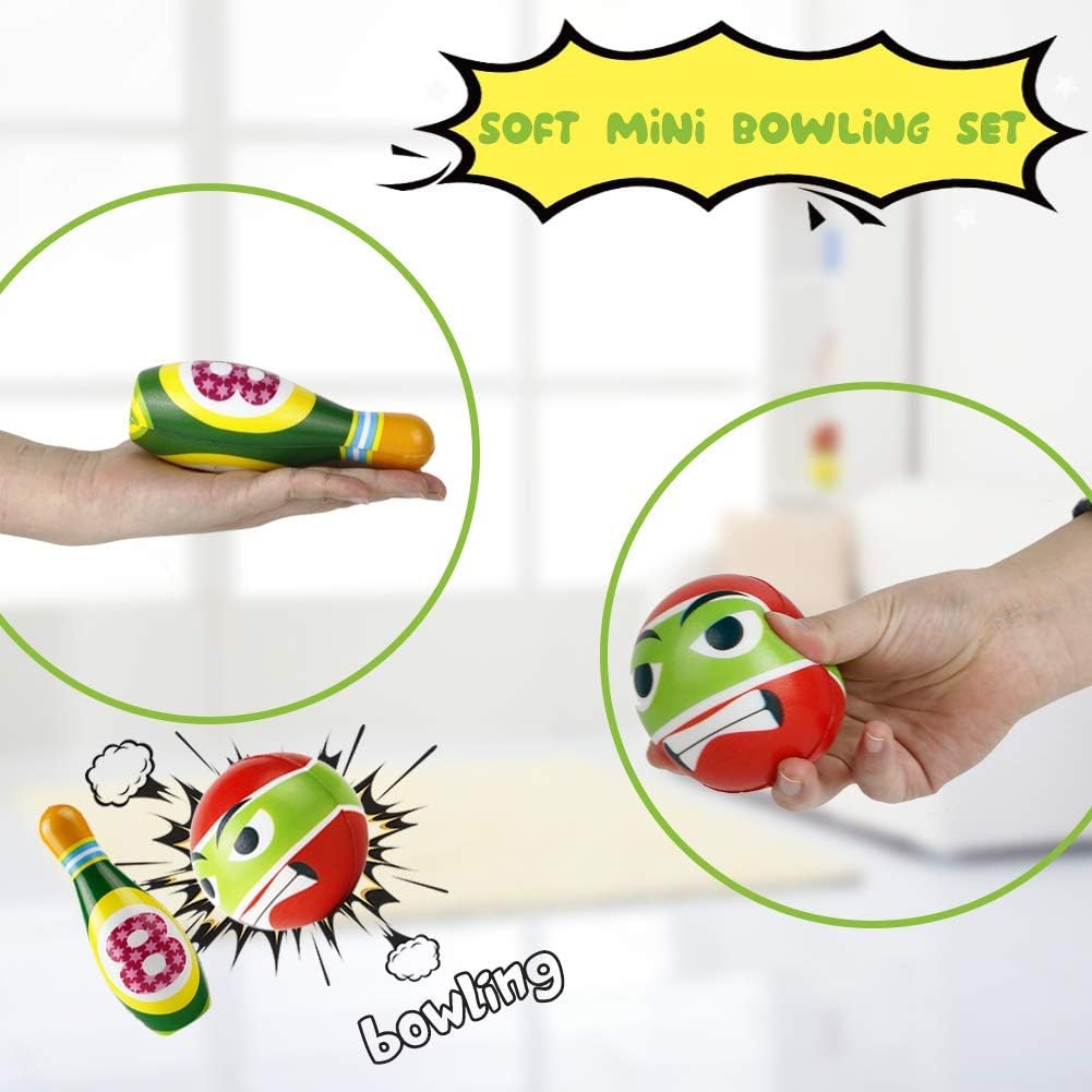 Juego de Palitroques Bowlling Infantil 12 Piezas - Martina Baby & Kids