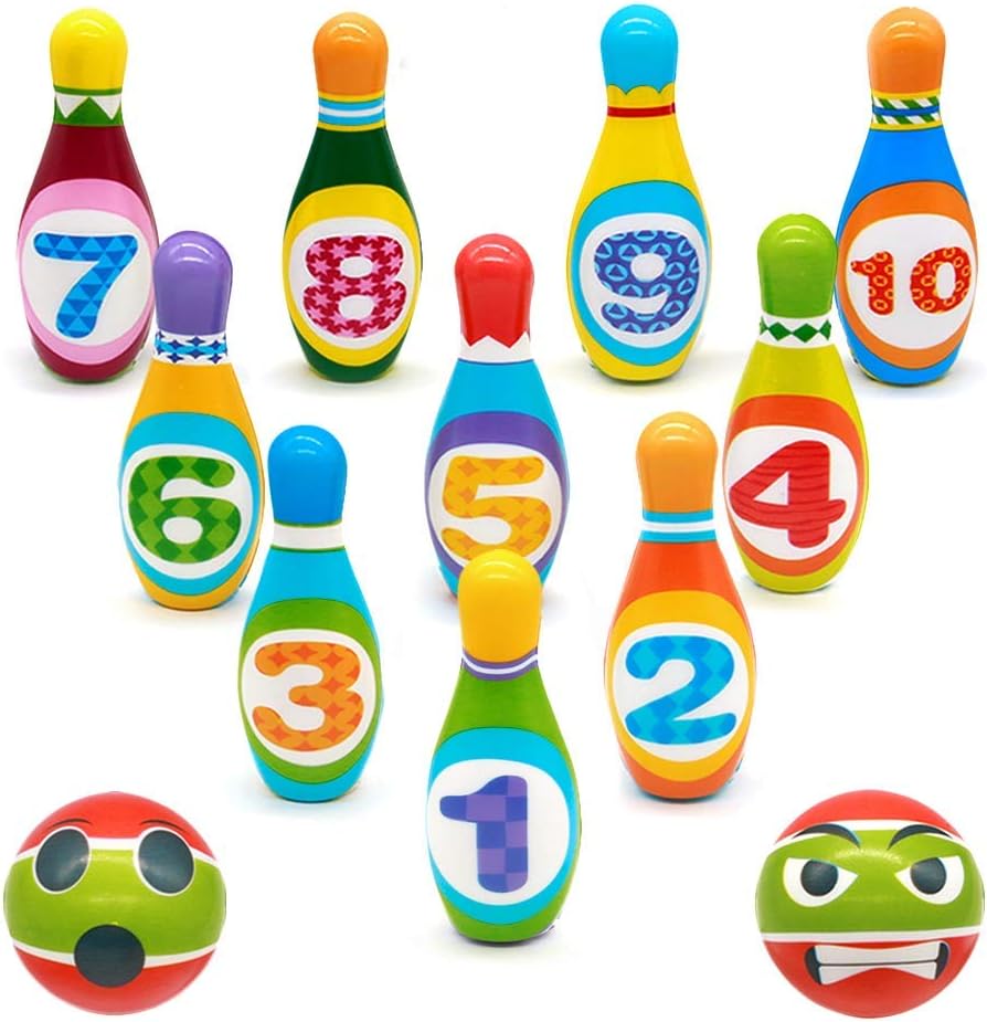 Juego de Palitroques Bowlling Infantil 12 Piezas - Martina Baby & Kids