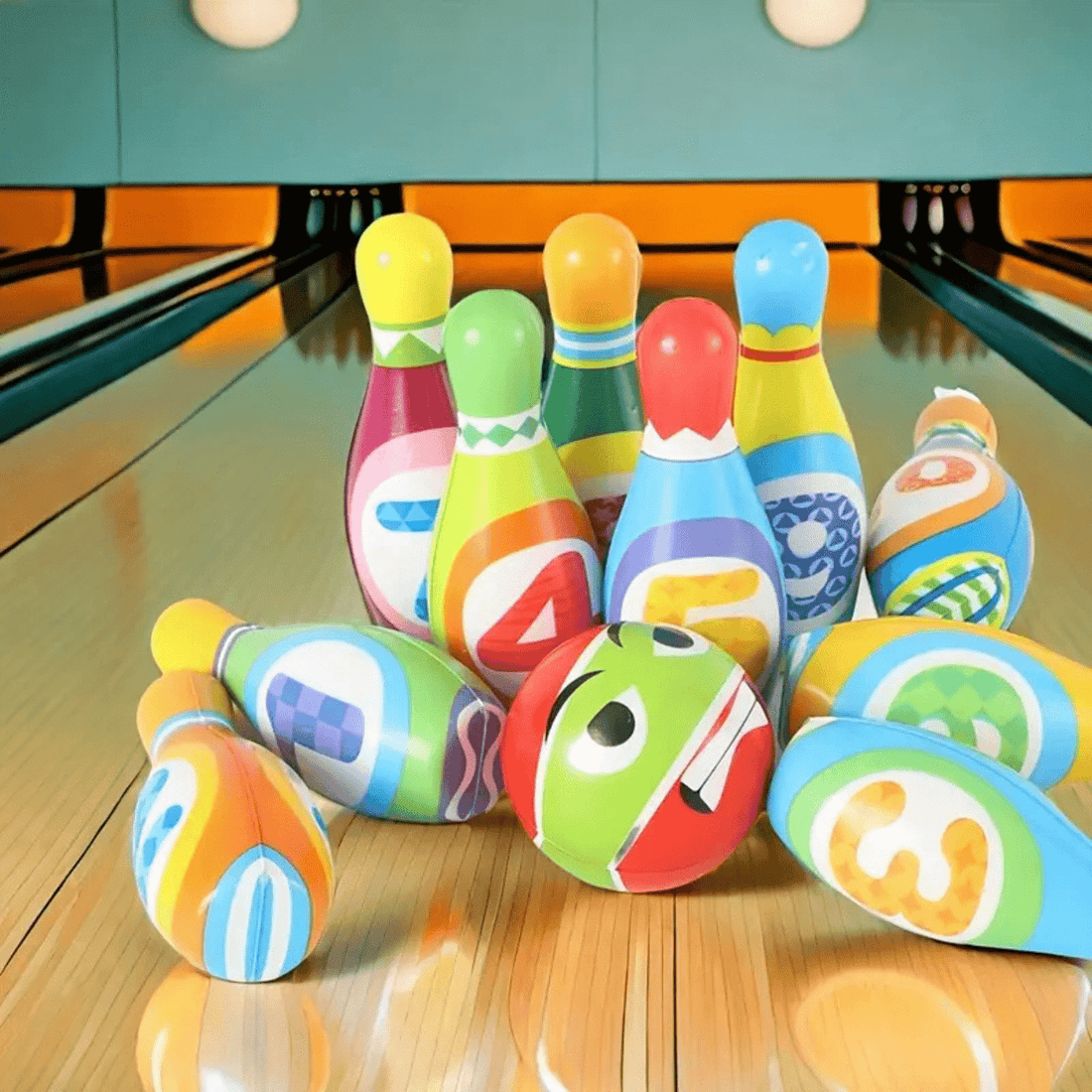 Juego de Bowling Palitroques Infantil 12 piezas - Martina Baby & Kids