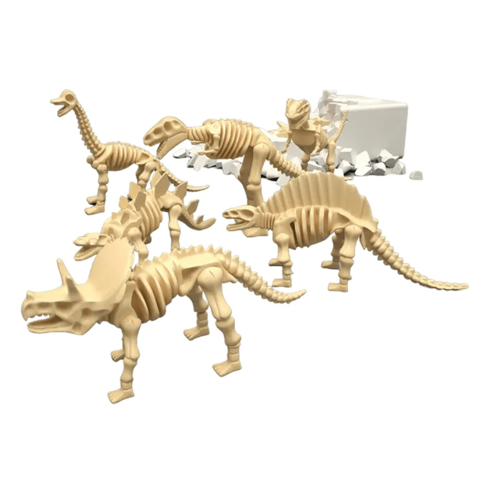 Juego de Excavación Fósiles Dinosaurio 6 en 1 - Martina Baby & Kids