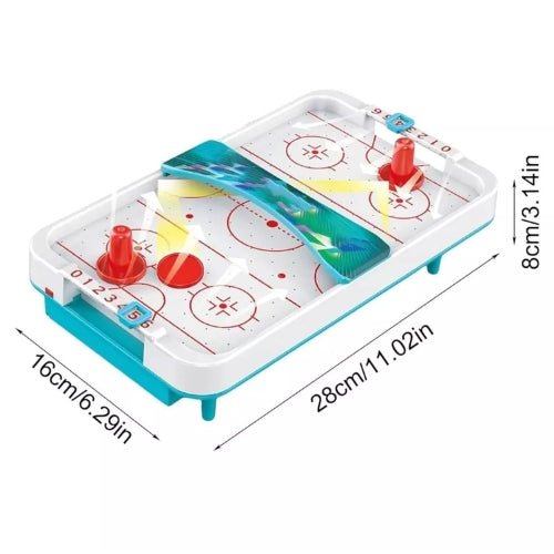 Juego De Hockey De Mesa Infantil Portatil Con Marcador - Martina Baby & Kids