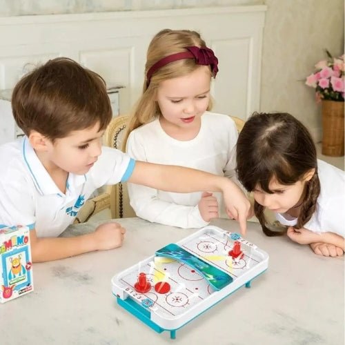 Juego De Hockey De Mesa Infantil Portatil Con Marcador - Martina Baby & Kids