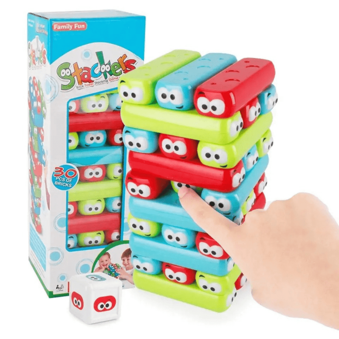 Jenga Infantil juego didáctico Para Niños 30 Piezas Martina Baby & Kids