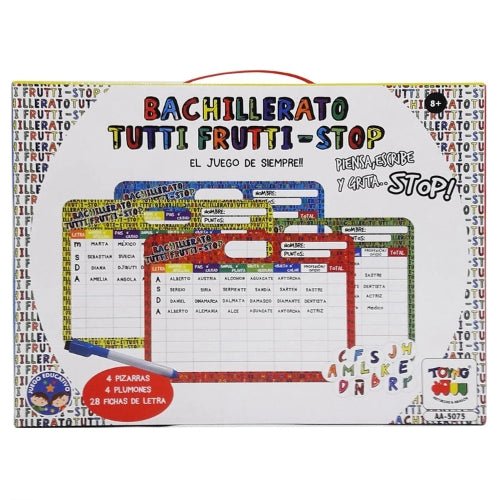 Juego de Mesa Bachillerato Stop - Martina Baby & Kids