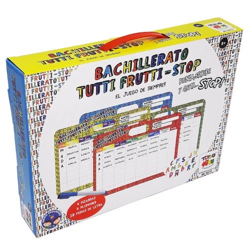 Juego de Mesa Bachillerato Stop - Martina Baby & Kids