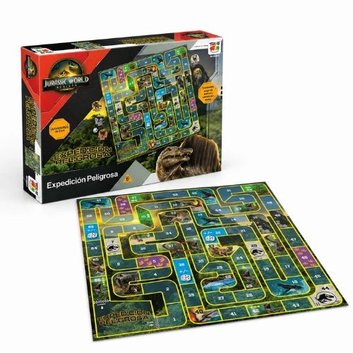 Juego de Mesa Expedición Peligrosa - Jurassic World - Martina Baby & Kids