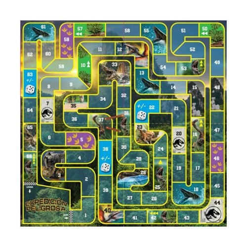 Juego de Mesa Expedición Peligrosa - Jurassic World - Martina Baby & Kids
