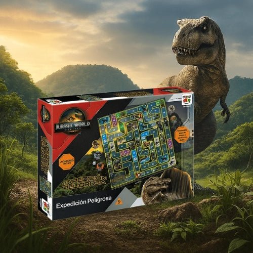 Juego de Mesa Expedición Peligrosa - Jurassic World - Martina Baby & Kids