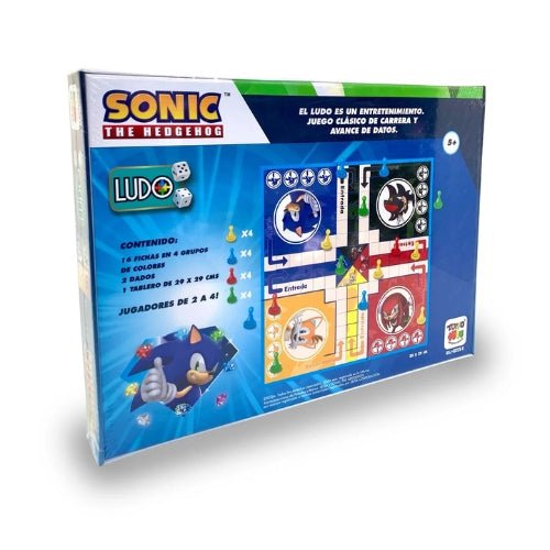 Juego De Mesa Ludo Sonic - Martina Baby & Kids