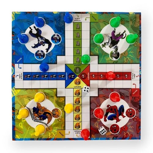 Juego de Mesa Ludo Spiderman - Martina Baby & Kids