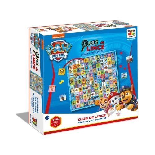 Juego De Mesa Ojos De Lince Paw Patrol - Martina Baby & Kids