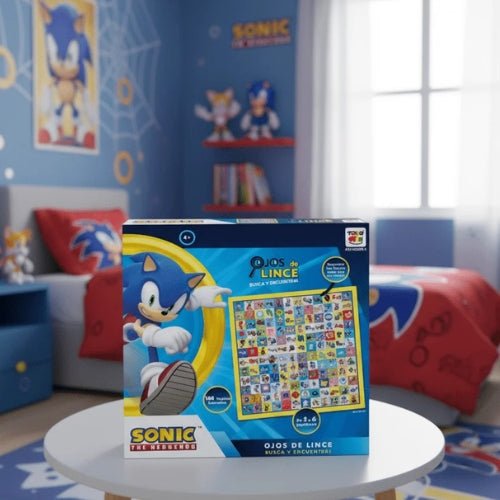 Juego De Mesa Ojos De Lince - Sonic - Martina Baby & Kids