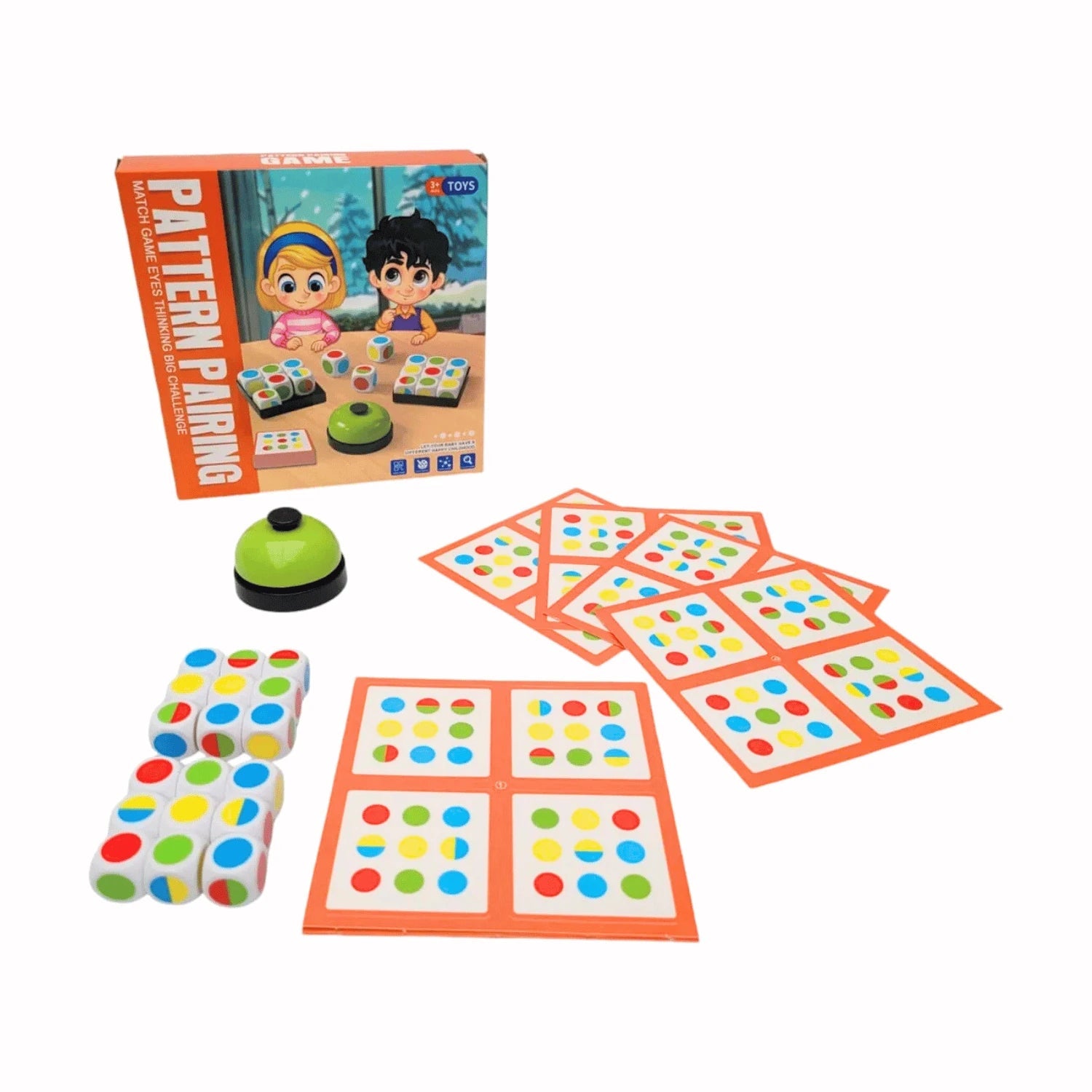 Juego de Mesa Pattern Pairing Dados de Color - Martina Baby & Kids