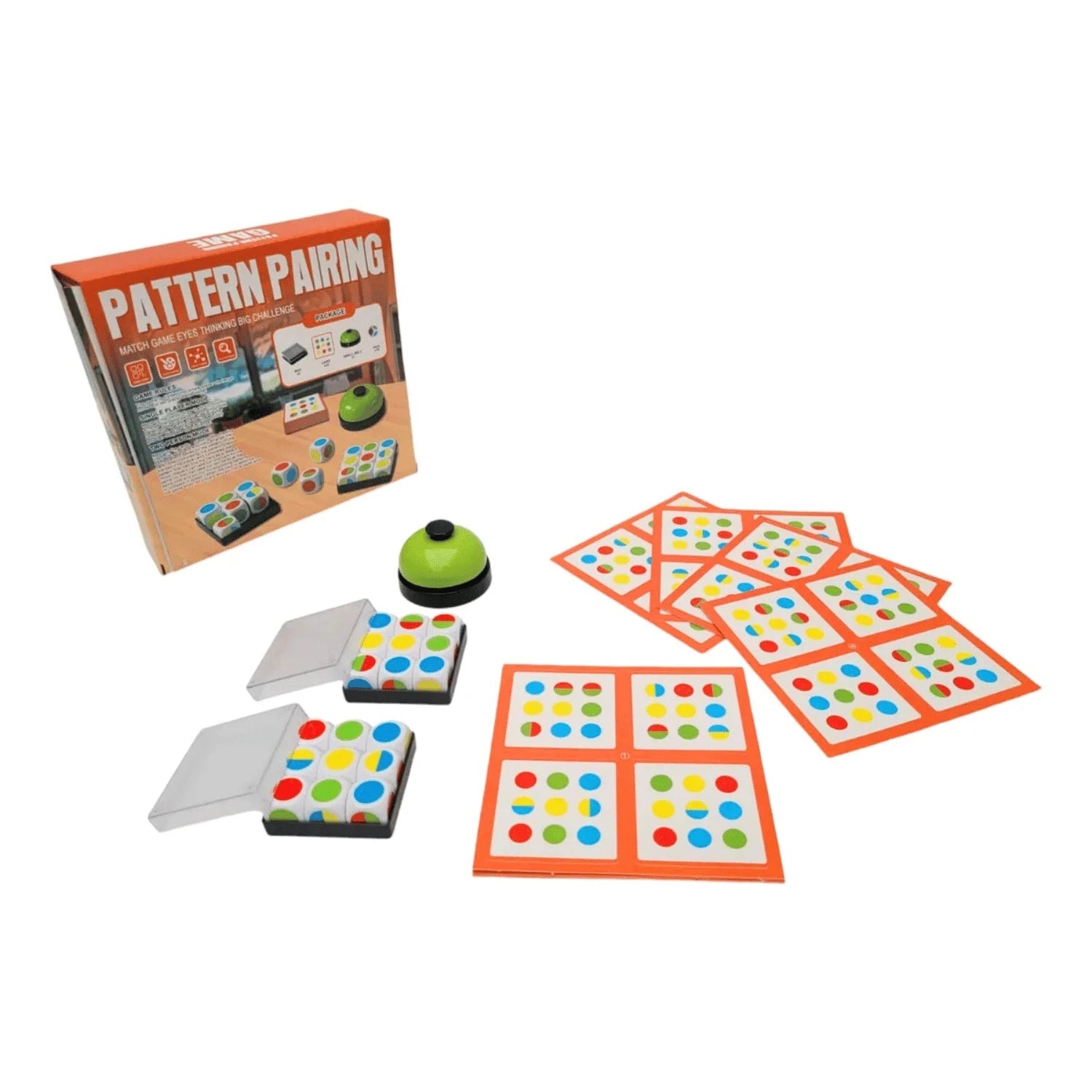 Juego de Mesa Pattern Pairing Dados de Color - Martina Baby & Kids