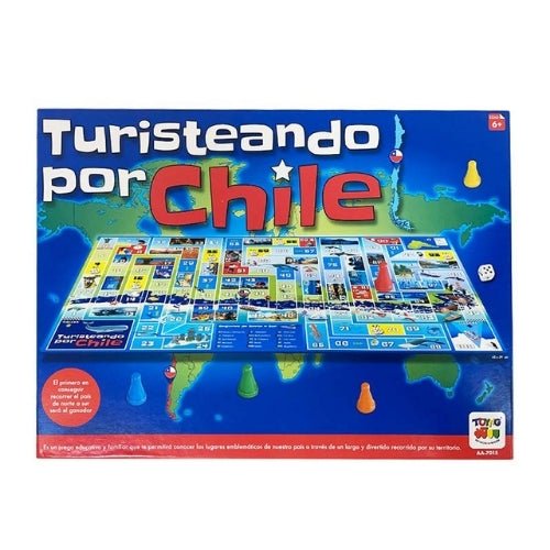 Juego de Mesa Turisteando por Chile - Martina Baby & Kids