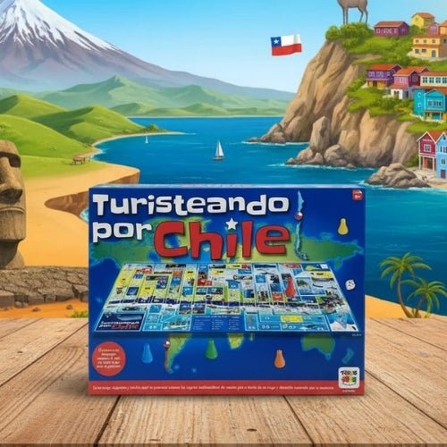 Juego de Mesa Turisteando por Chile - Martina Baby & Kids