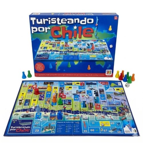 Juego de Mesa Turisteando por Chile - Martina Baby & Kids
