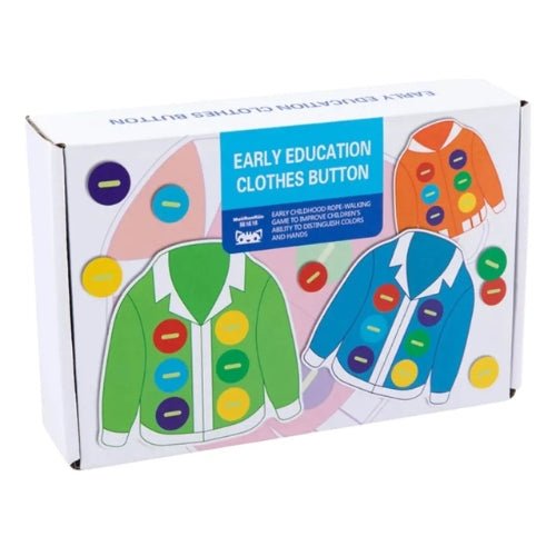 Juego De Motricidad Enhebrar Botones Montessori - Martina Baby & Kids