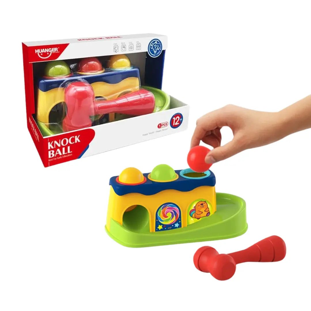 Juego de Motricidad para Bebés Martillo Golpeador de Pelotas - Martina Baby & Kids