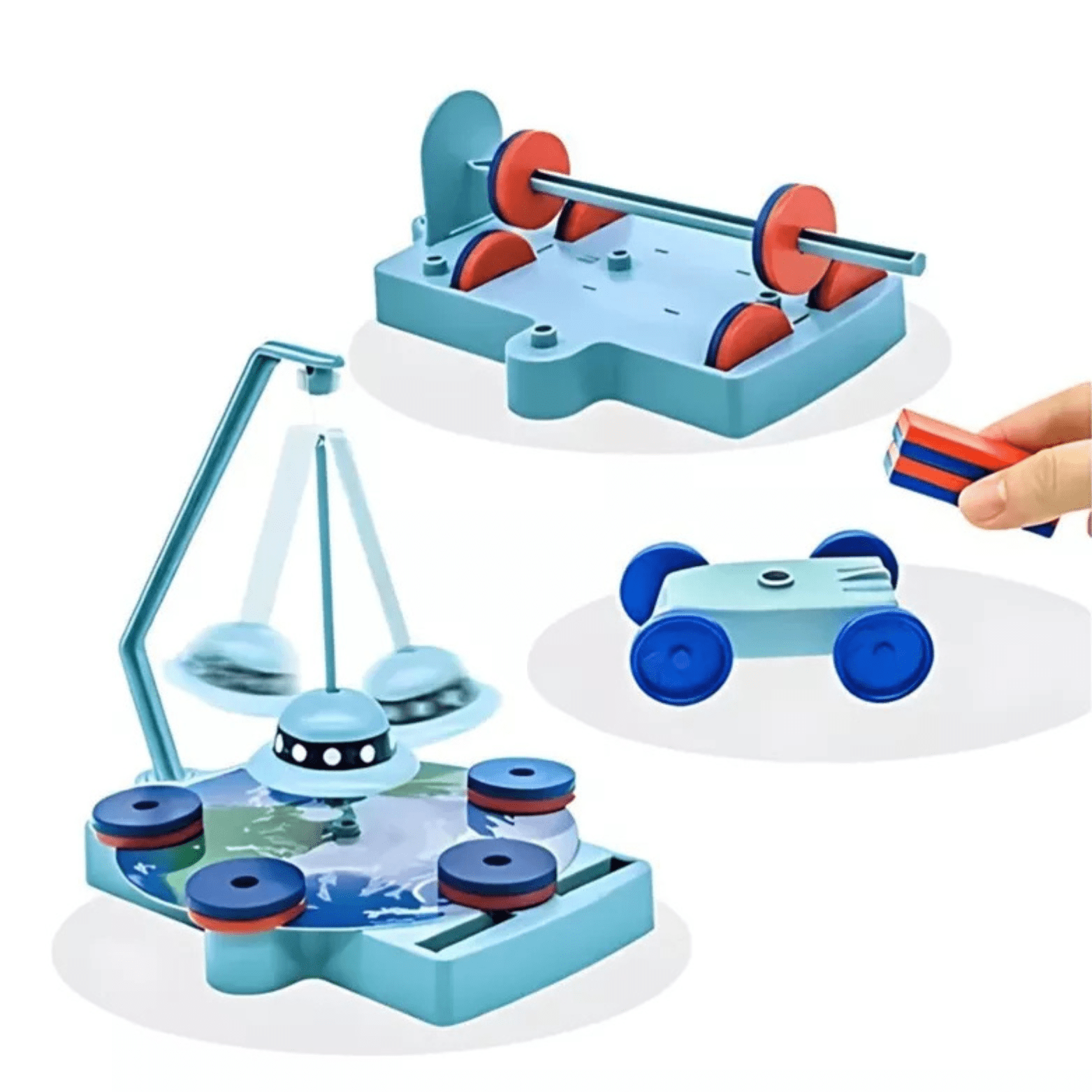 Juego Didáctico Imanes Experimento Ciencia 2 En 1 Educativo - Martina Baby & Kids