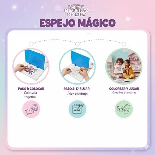 Juego Educativo Espejo Mágico de Gabby’s Dollhouse - Martina Baby & Kids