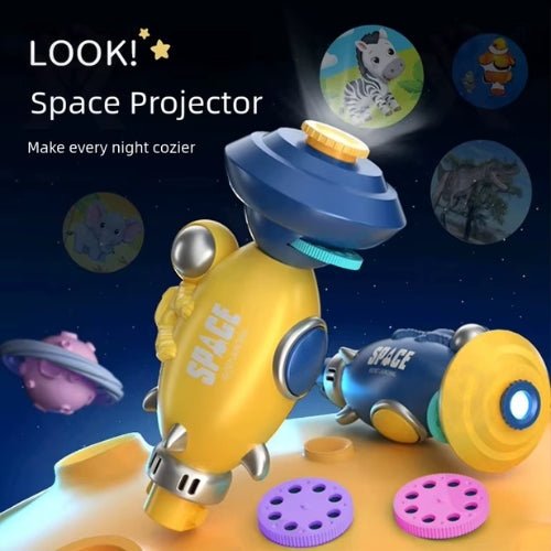 Juguete Astronauta Lámpara De Proyección Magnético - Martina Baby & Kids