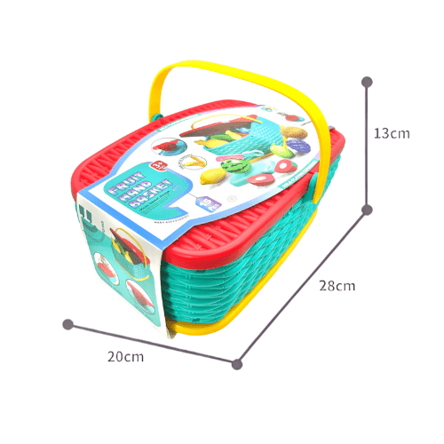 Juguete Didáctico Canasta de Picnic Frutas Cortar - Martina Baby & Kids