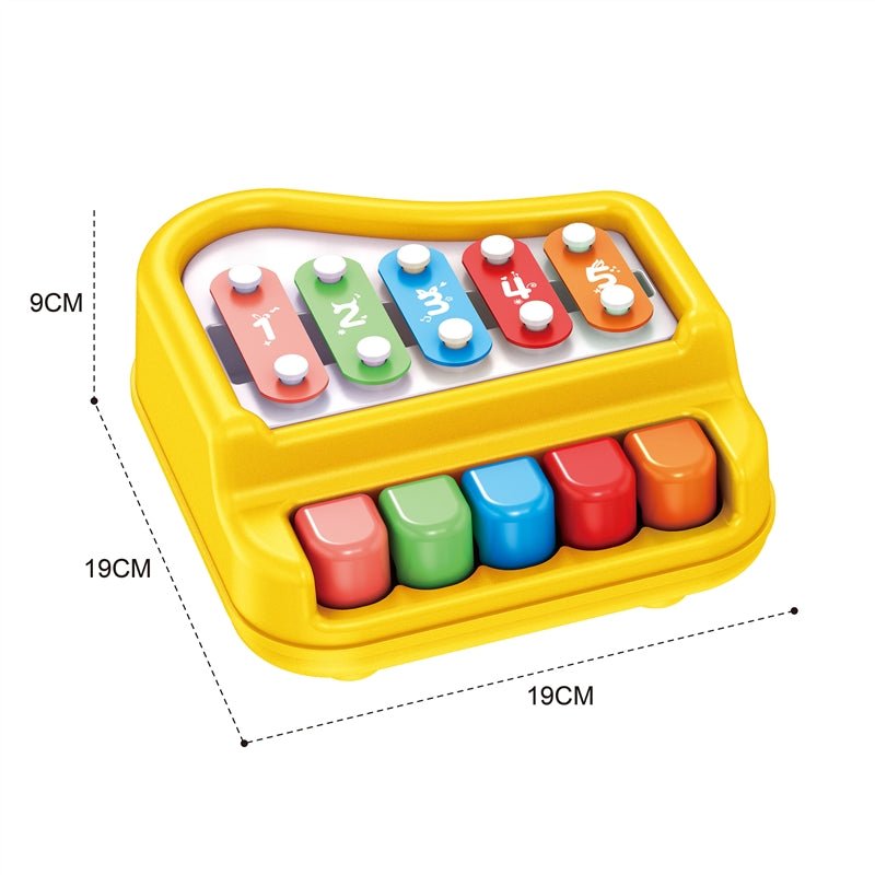 Juguete Didáctico Musical Piano más Xilófono Educativo - Martina Baby & Kids