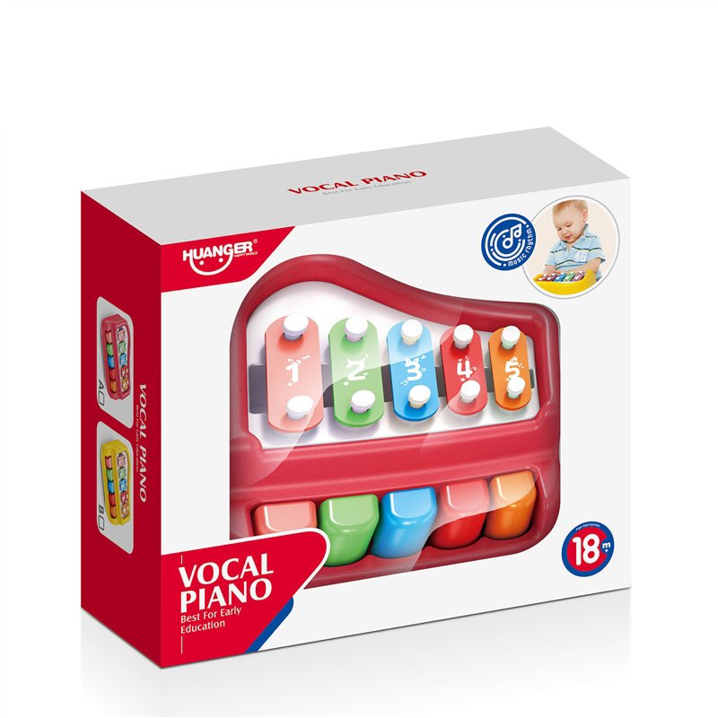 Juguete Didáctico Musical Piano más Xilófono Educativo - Martina Baby & Kids