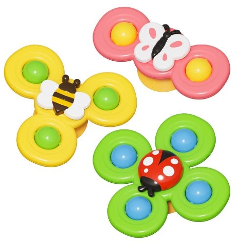 Juguete Didáctico Spinning Giratorios Con Ventosa 3 En 1 - Martina Baby & Kids